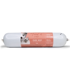 Feedit & Treat Pure Beef 800g - Pølse